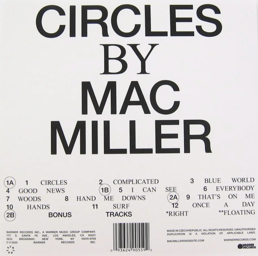 Circles - Mac Miller (Vinyl)